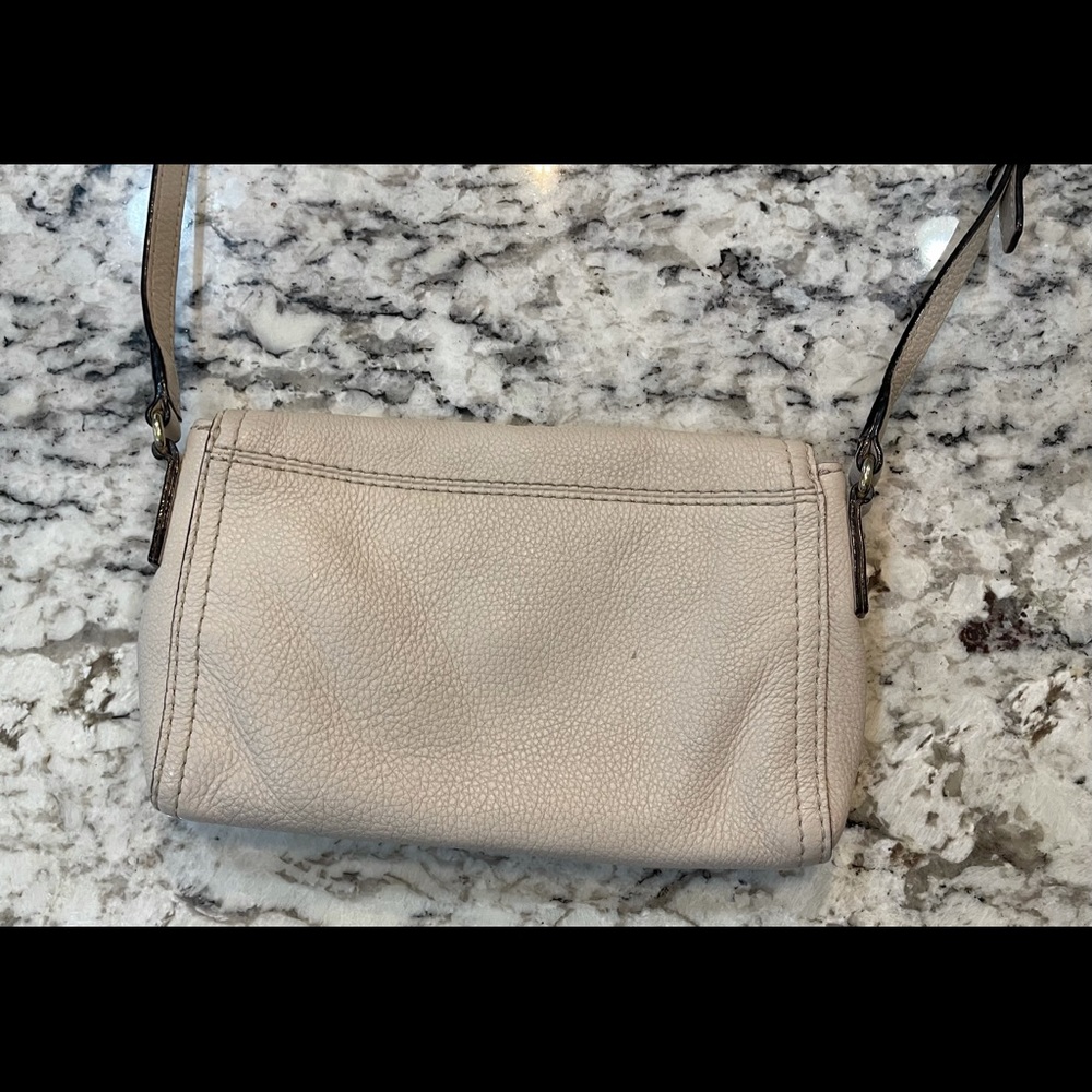 Kate Spade Cobble Hill Marsala Cream Foldover Bag - Picture 4 of 12